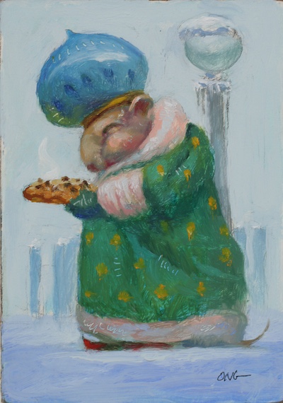 Cold Chocolate Chip Cookie
