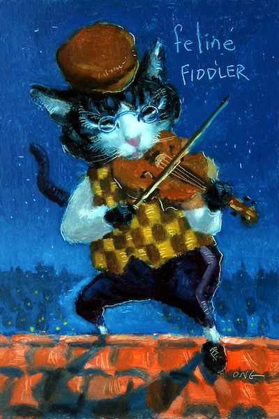 Feline Fiddler